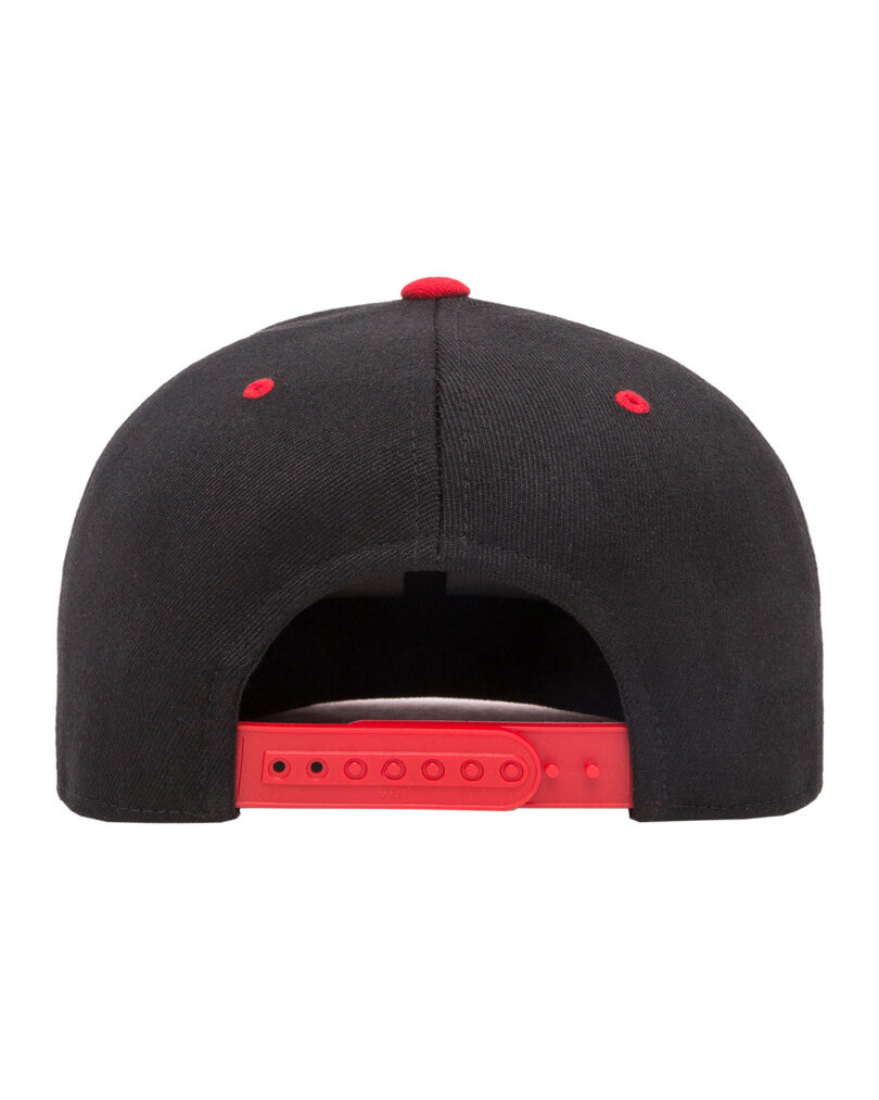 Adult Wool Blend Snapback Two-Tone Cap - Image 2