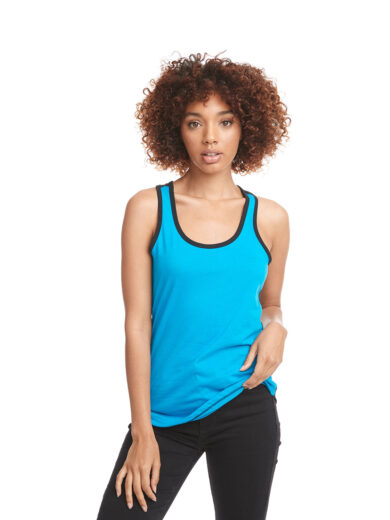 Ladies' Ideal Colorblock Racerback Tank
