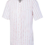Unisex Pin Stripe Baseball Jersey