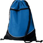 Sportswear Tri-Color Drawstring Backpack