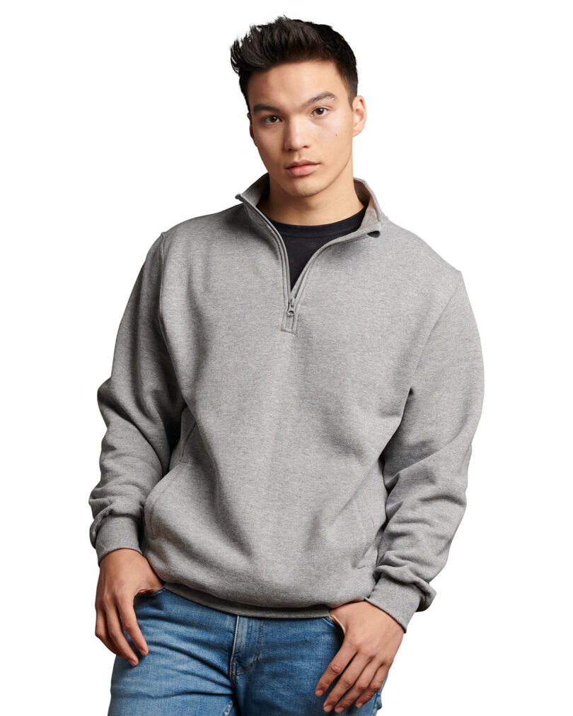 Unisex Dri-Power  Quarter-Zip Fleece