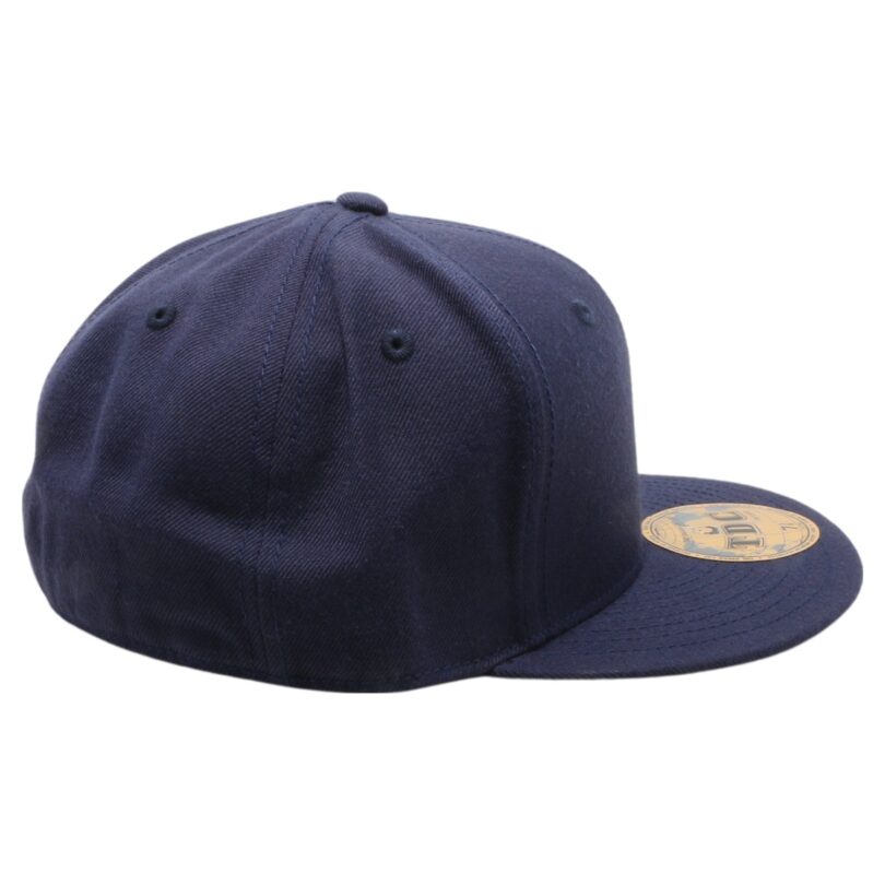 PB5000 TDC PitBull On-Field Wool Blend Flat Fitted Hats  [D.Navy]