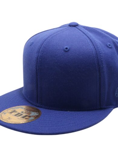 PB5000 TDC PitBull On-Field Wool Blend Flat Fitted Hats [Royal]