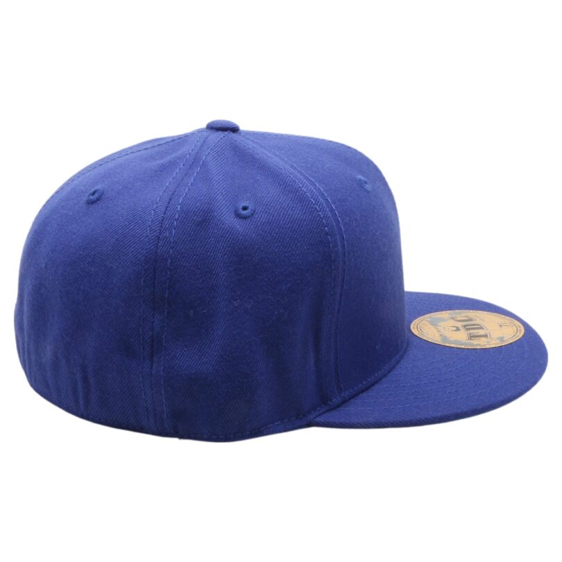 PB5000 TDC PitBull On-Field Wool Blend Flat Fitted Hats [Royal]