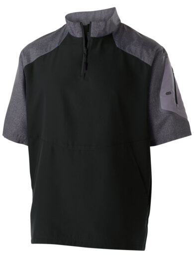 Unisex Ultra-Lightweight Aero-Tec  Raider Short-Sleeve Warm-Up Pullover
