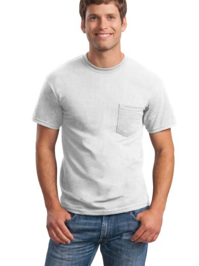 Gildan ®  - Ultra Cotton ®  100% US Cotton T-Shirt with Pocket.  2300