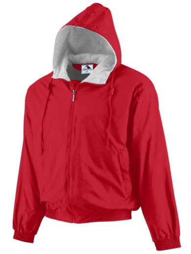 Hooded Taffeta Jacket