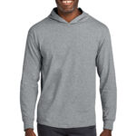 Jerzees Classics   Unisex Cotton Long Sleeve Hooded T-Shirt 363LH