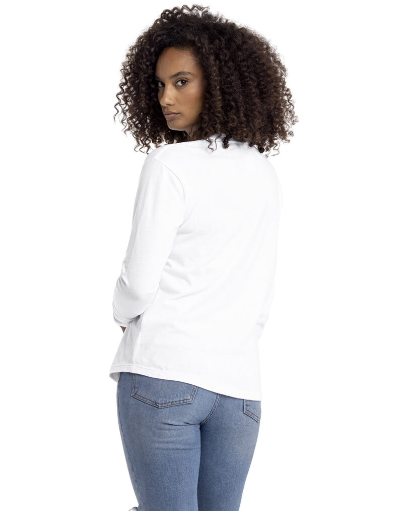 Ladies' Relaxed Long Sleeve T-Shirt - Image 2
