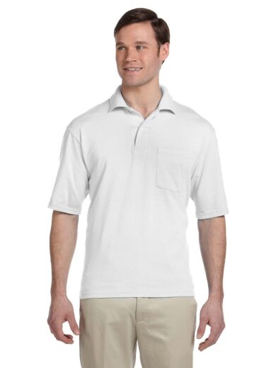 Adult DRI-POWER  ACTIVE Pocket Jersey Polo