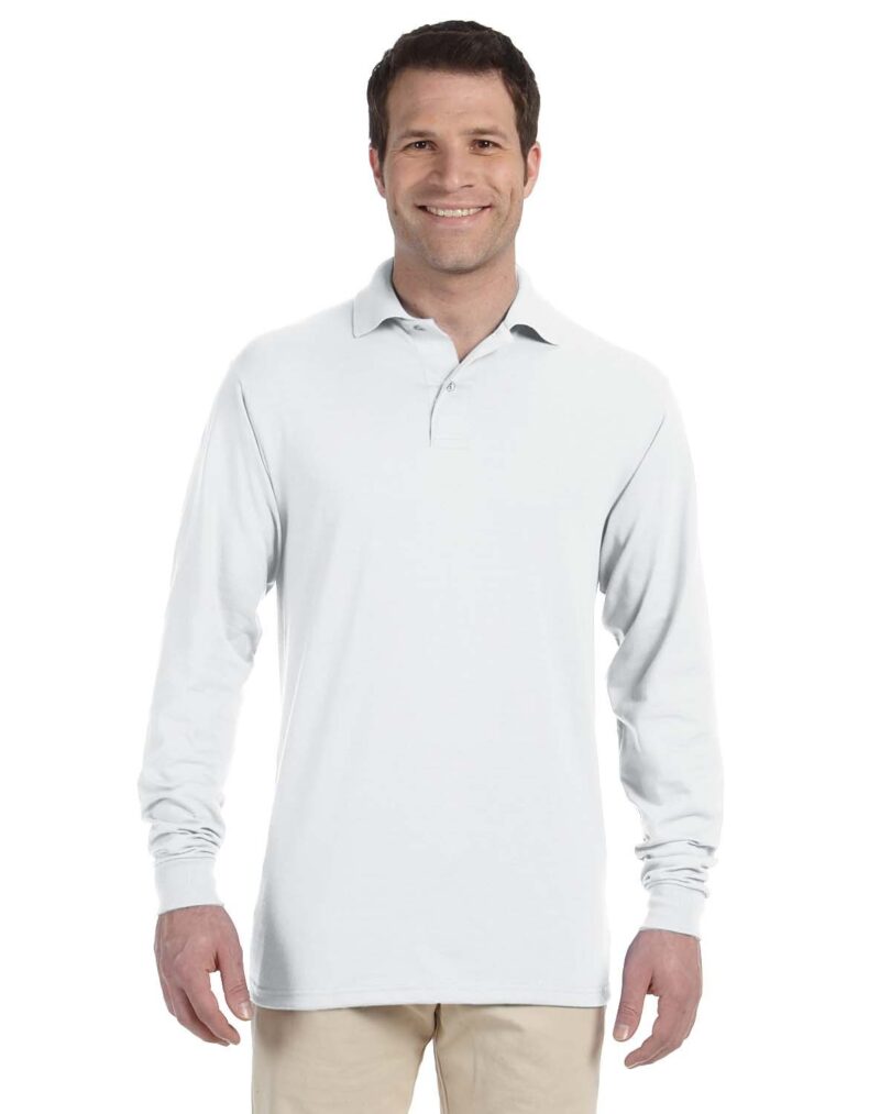 Adult DRI-POWER  ACTIVE Long-Sleeve Jersey Polo