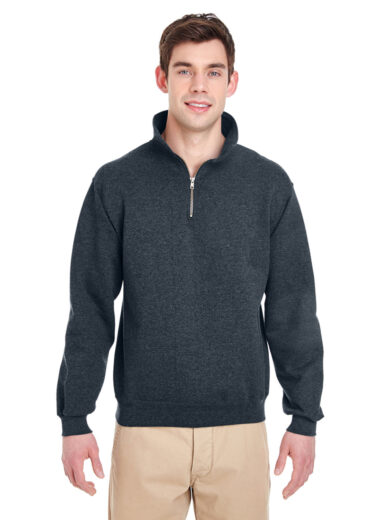 Adult Super Sweats  NuBlend  Fleece Quarter-Zip Pullover