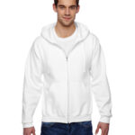 Adult Super Sweats  NuBlend  Fleece Full-Zip Hooded Sweatshirt