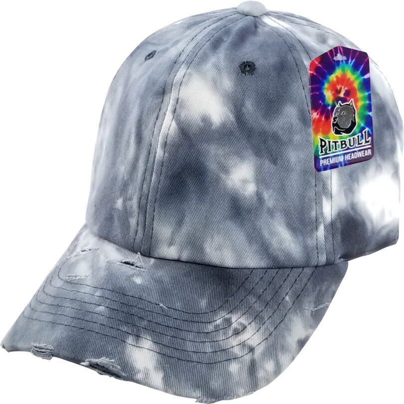 PB255 Tie Dye Vintage Dad Hat - Image 2