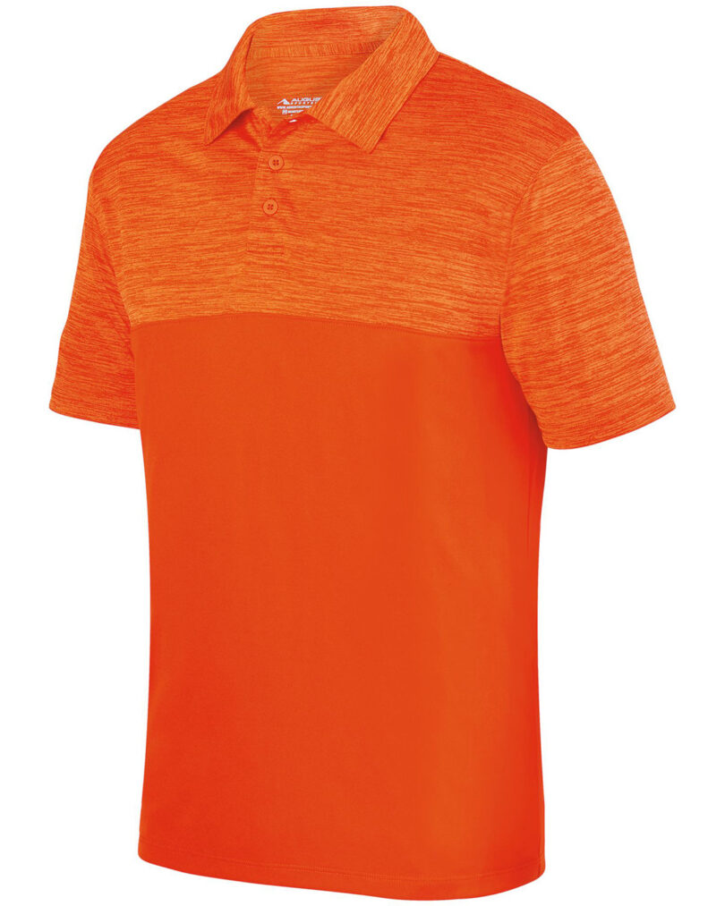 Adult Shadow Tonal Heather Polo
