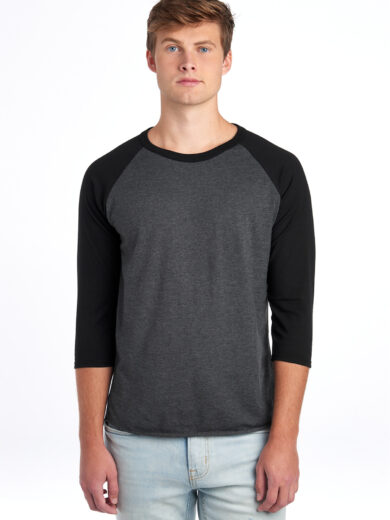 Jerzees ®  Unisex Premium Blend Combed Ring Spun 3/4-Sleeve Raglan 560R