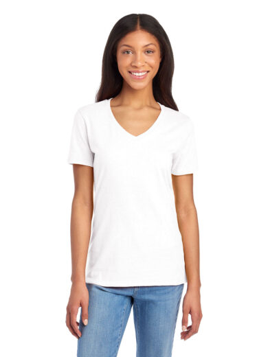 Ladies' Premium Blend V-Neck T-Shirt