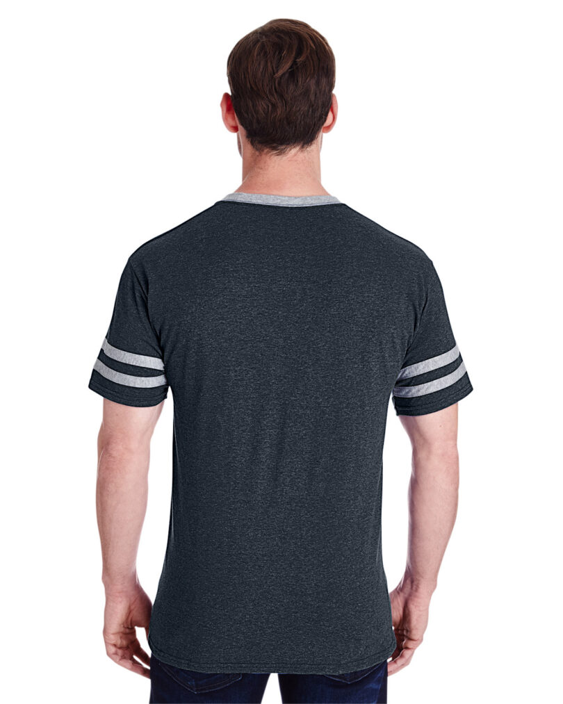 Adult TRI-BLEND Varsity Ringer T-Shirt - Image 2