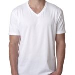 Men's CVC V-Neck T-Shirt