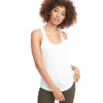 Ladies' Gathered Racerback Tank