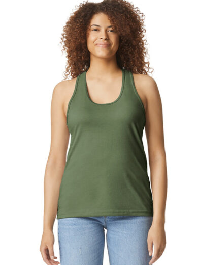 Gildan ®  Softstyle ®  Women's CVC Racerback Tank 64220LCVC