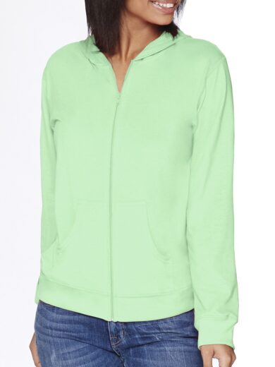 Adult Sueded Full-Zip Hoody