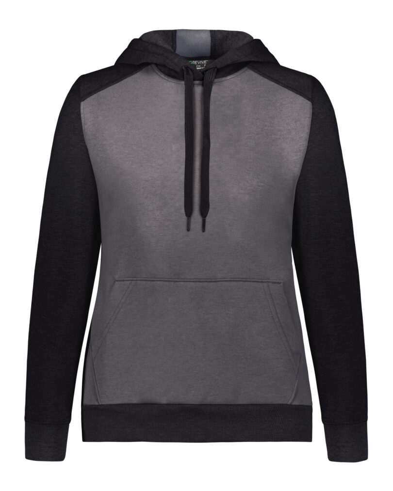 Ladies' Three-Season Fleece Hooded Pullover