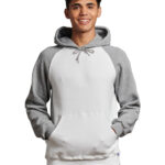 Adult Dri-Power  Colorblock Hooded Sweatshirt