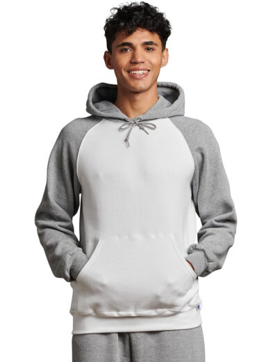 Adult Dri-Power  Colorblock Hooded Sweatshirt