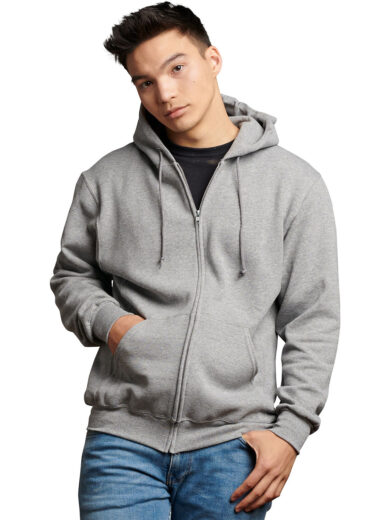 Adult Dri-Power  Full-Zip Hooded Sweatshirt