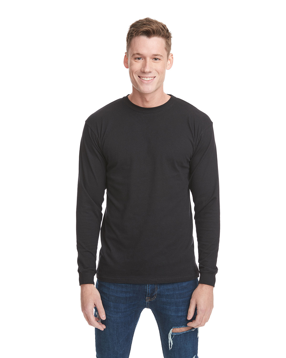 Adult Inspired Dye Long-Sleeve Crew