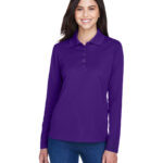 Ladies' Pinnacle Performance Long-Sleeve Piqu  Polo