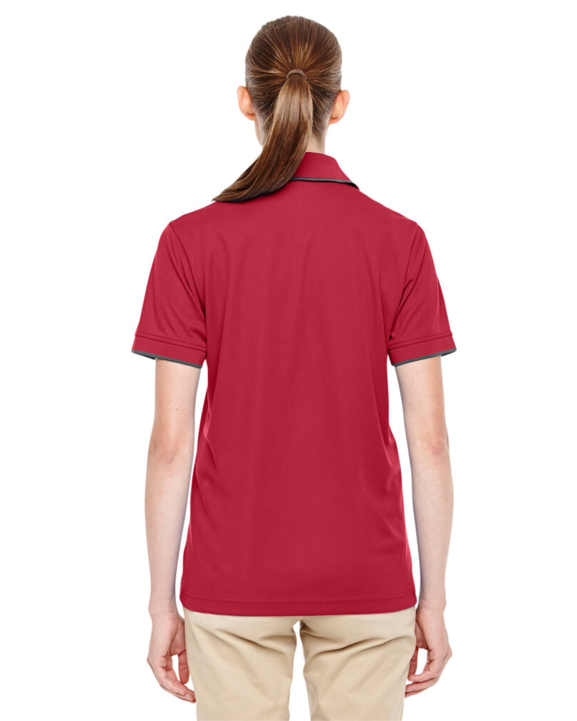Ladies' Motive Performance Piqu  Polo with Tipped Collar - Image 2