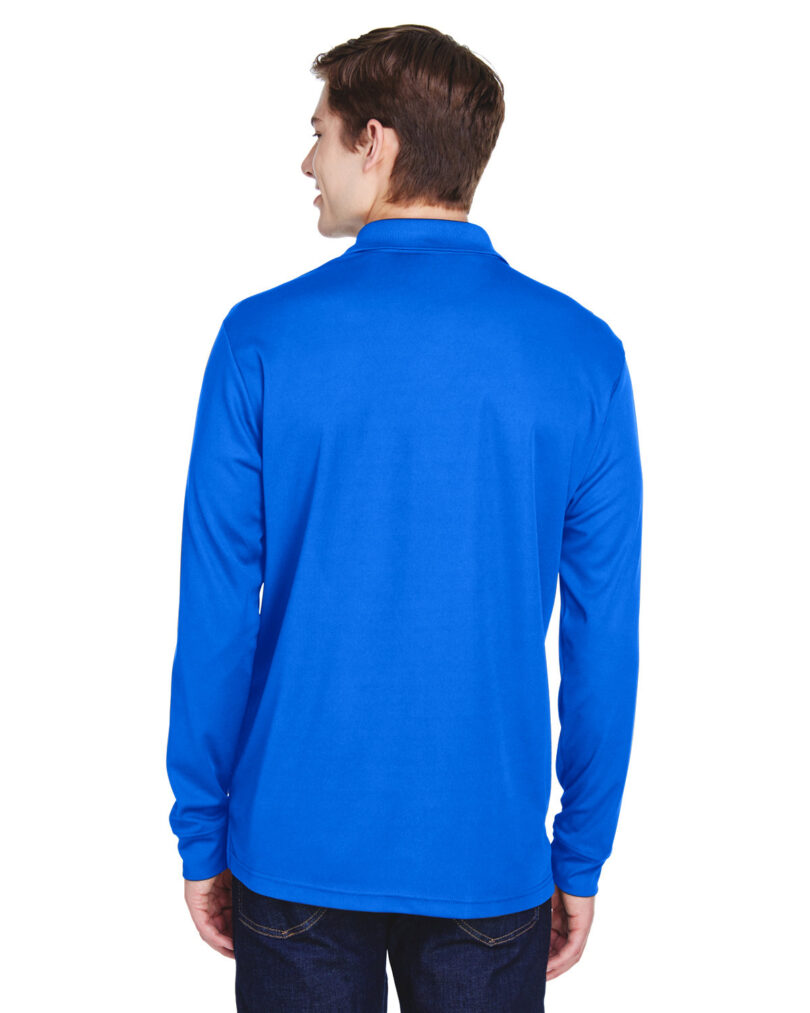 Adult Pinnacle Performance Long-Sleeve Piqu  Polo with Pocket - Image 2