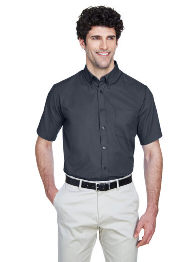 Men's Optimum Short-Sleeve Twill Shirt