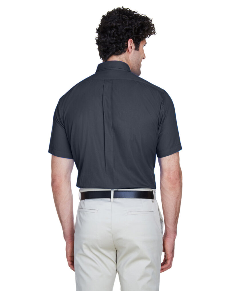 Men's Optimum Short-Sleeve Twill Shirt - Image 2