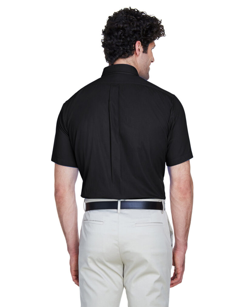 Men's Tall Optimum Short-Sleeve Twill Shirt - Image 2