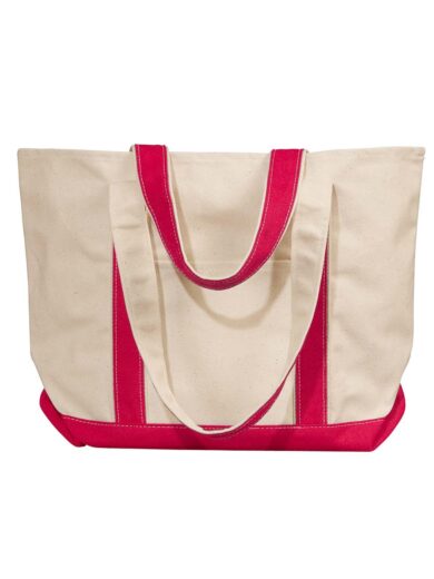 Windward Large Cotton Canvas Classic Resort Tote
