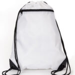 Zipper Drawstring Backpack