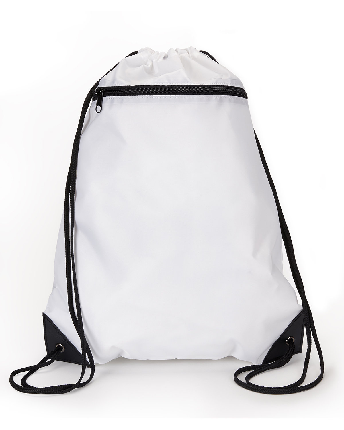 Zipper Drawstring Backpack
