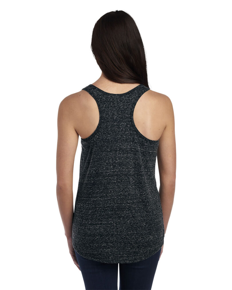 Ladies Snow Heather Racerback Tank - Image 2