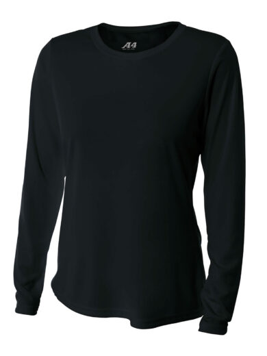 A4 Women's Cooling Performance Long Sleeve Tee A4NW3002