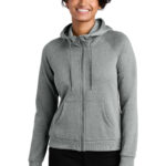 Allmade ®  Women's Organic CVC Fleece Full-Zip Hoodie AL5003