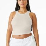 BELLA+CANVAS ®  Women's Micro Rib Racer Tank BC1019