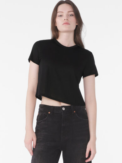 BELLA+CANVAS ®  Women's Flowy Cropped Tee BC8882