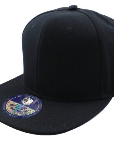 Black PB104 Pit Bull Acrylic Snapback Hats Wholesale