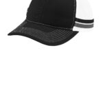 Port Authority  ®  Two-Stripe Snapback Trucker Cap. C113