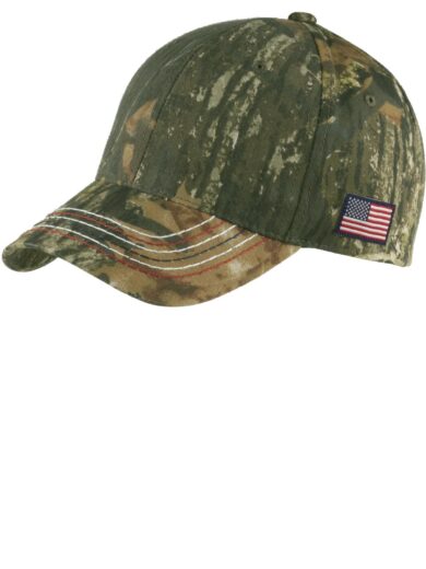 Port Authority ®  Americana Contrast Stitch Camouflage Cap. C909