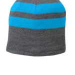 Port & Company ®  Fleece-Lined Striped Beanie Cap. C922