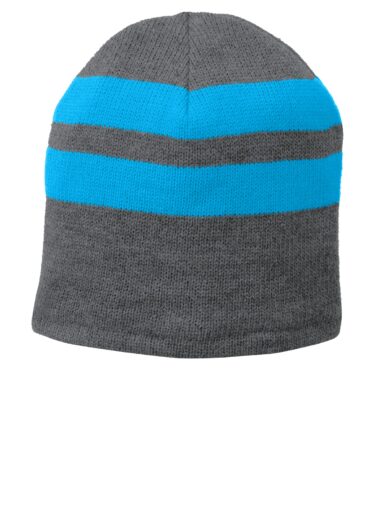 Port & Company ®  Fleece-Lined Striped Beanie Cap. C922